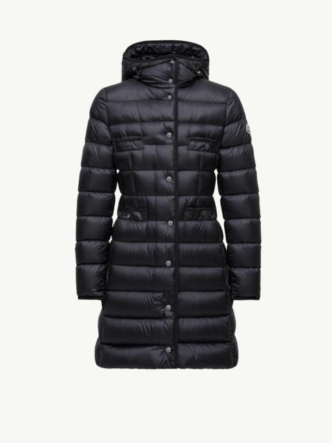 Moncler Hirma Hooded Long Down Jacket