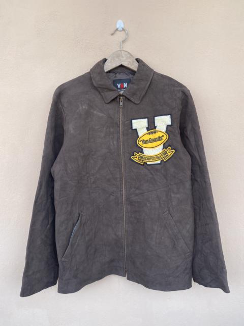 Other Designers Van - Steals💥 Van Guard American Football Team Leather Jacket