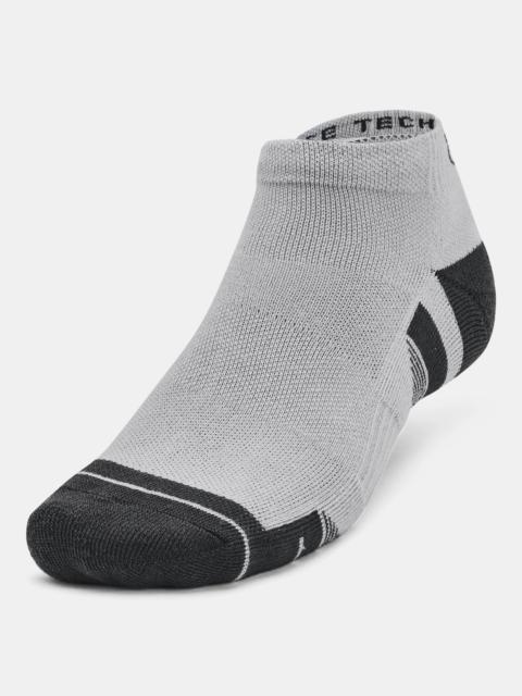 Under Armour Unisex UA Performance Tech 3-Pack Low Cut Socks