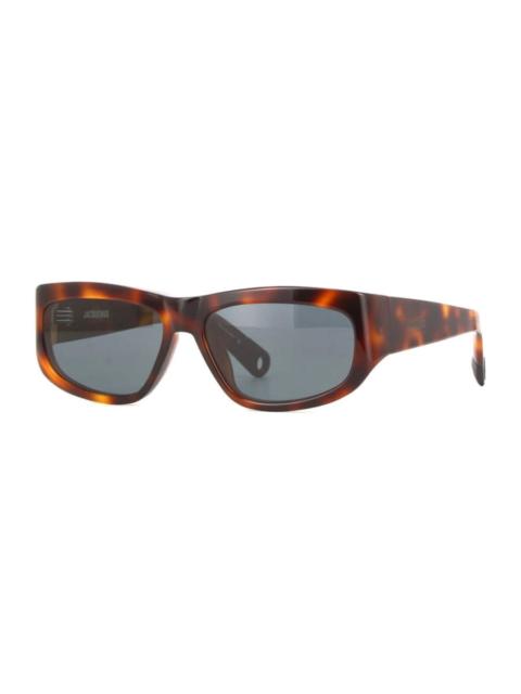 JACQUEMUS Jacquemus Men's Black Square Sunglasses JAC/2 C4