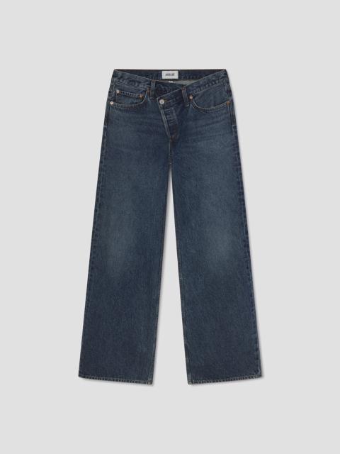 AGOLDE ARC CRISS CROSS JEAN IN FORM