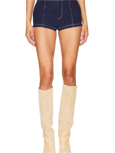 Frankies Bikinis Mary Denim Short