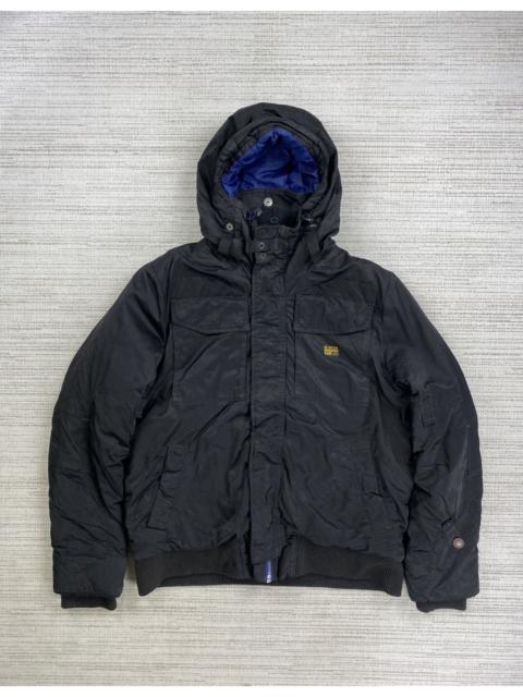 Other Designers G-Star - Vintage G Star Raw Multipocket Hoodie Bomber Jacket