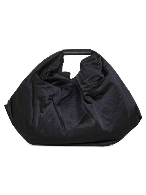 MM6 Maison Margiela Black Japanese draped tote bag