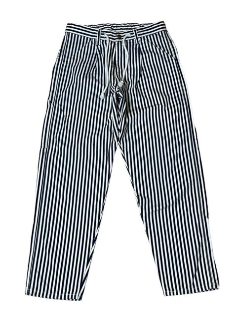 Other Designers VINTAGE LEE WORKWEAR CARPENTER HICKORY DRAWSTRING WAIST PANT