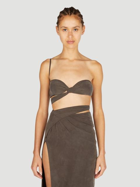 JACQUEMUS Jacquemus Women Le Bandeau Espelho Top