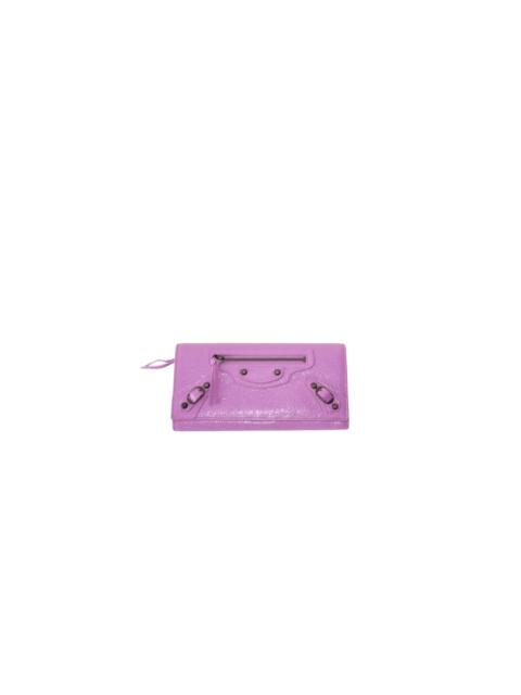 BALENCIAGA Balenciaga Pink Arena Leather Le City Wallet - Brand New w/ Tags