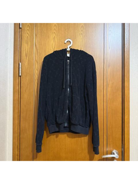 Louis Vuitton Louis Vuitton Towel Print Zip-Up Hooded Sweater