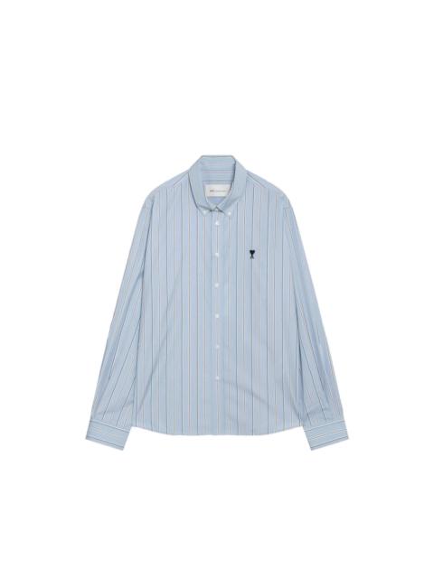 AMI Paris Ami Paris Blue Shirts Men