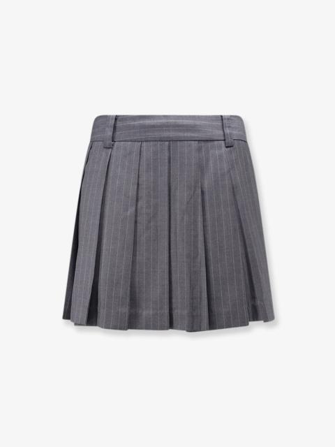 Dunst Dunst Pleated Mini Skirt With Shorts