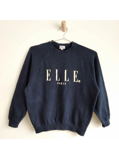 Other Designers Designer - Classic Elle Crewceck Big Logo Sweatshirts