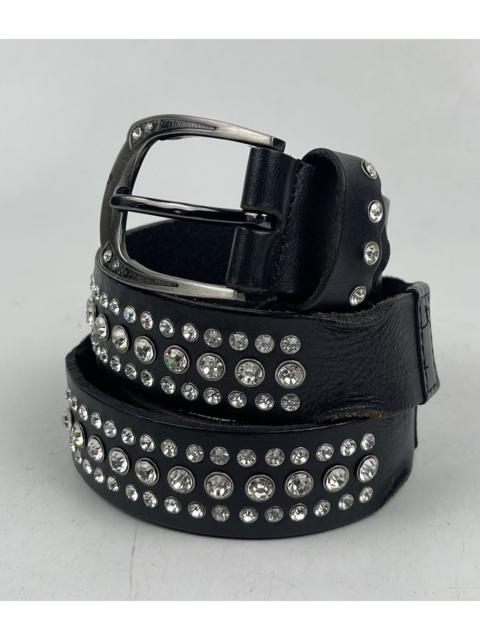 Streetwear - punk style studded leather belt tc32