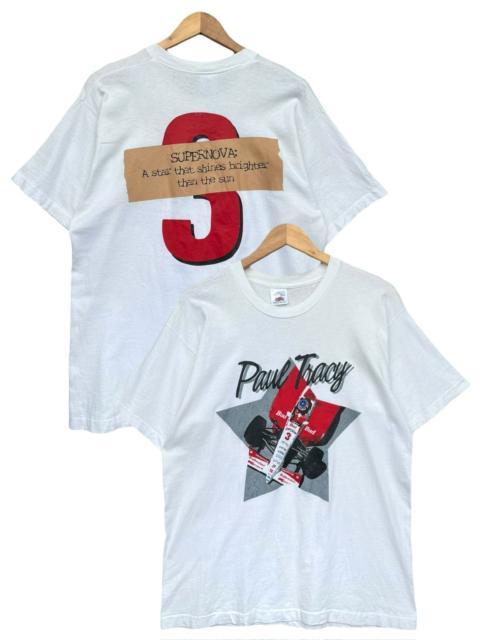 Other Designers Vintage 90s Paul Tracy Supernova Budweiser Racing Formula 1