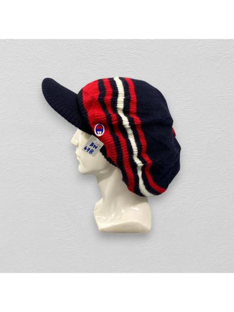 Other Designers Japanese Brand - Champion Stripped Knit Hat -BN678