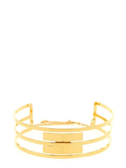 ELISABETTA FRANCHI Logo band necklace