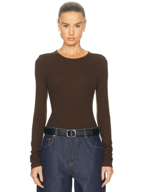 GRLFRND Crew Neck Extra Long Sleeve Tee