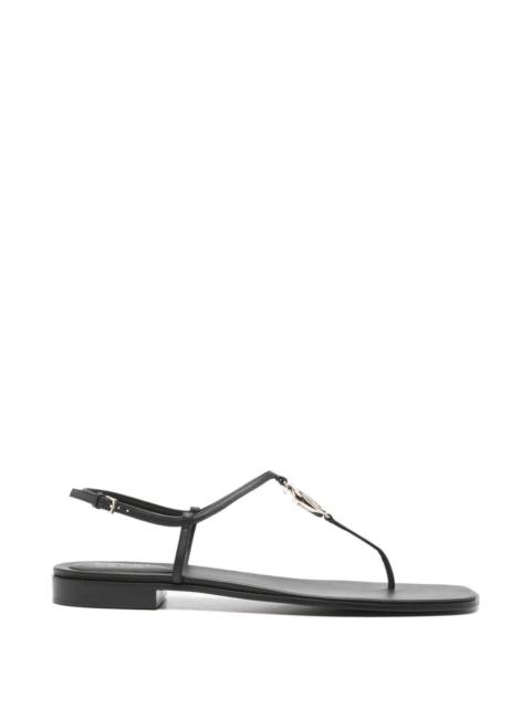 GUCCI Gucci Women Gg Marmont Leather Sandals