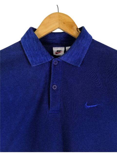 Nike Vintage 90s Nike Polo T-Shirt Nike Tee Embroidery