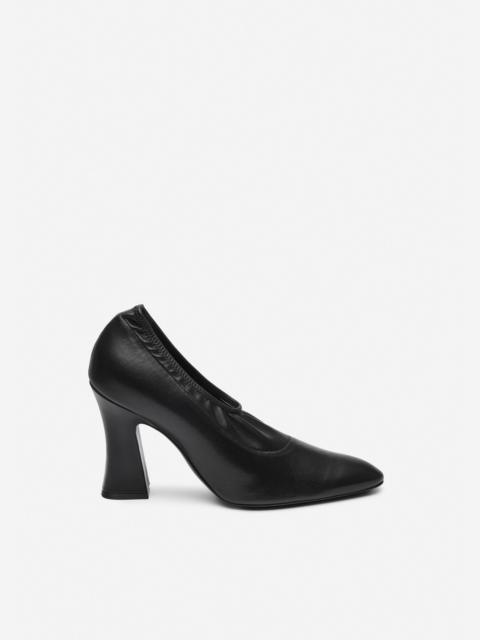 MAGDA BUTRYM Thick heel pumps in black leather