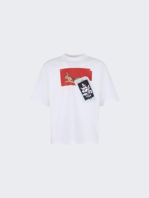 Marni X Slawn And Soldier T-shirt Lily White
