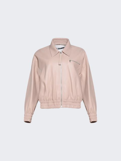 Jil Sander Blouson Leather Jacket Morganite