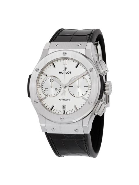 Hublot Hublot Classic Fusion Chronograph White Opalin Dial Men's Watch 521.NX.2611.LR