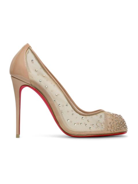 Christian Louboutin Maison Margiela x Christian Louboutin Bridiela Una Strass Pump Nude (Women's)