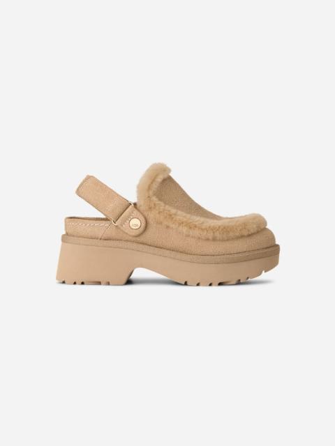 UGG ® Women's Esmee Clog Sheepskin Shoes in Mustard Seed