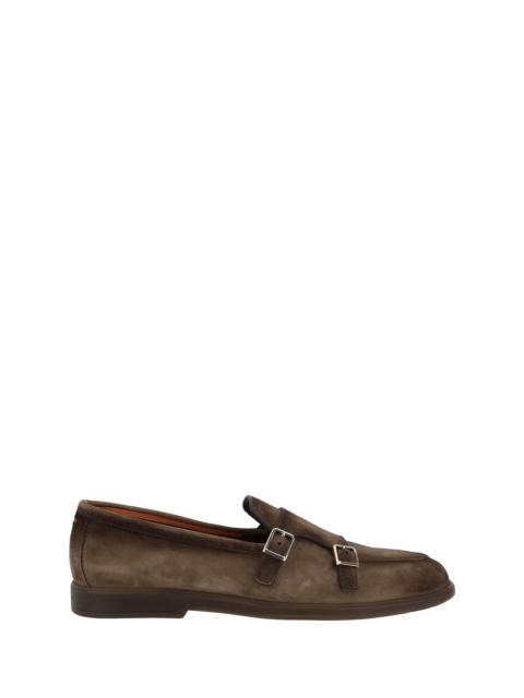 Santoni Men Leather Loafers