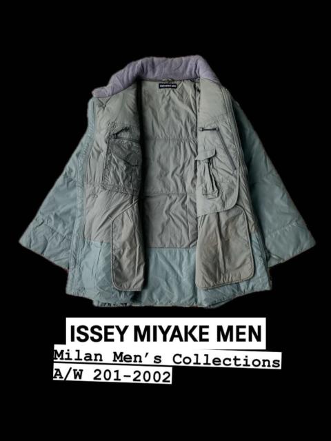 Archive Runway Issey Miyake Men Long Coat Pillow Puffer