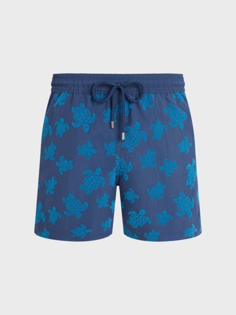 Vilebrequin MEN SWIM TRUNKS FLOCKED RONDE DES TORTUES