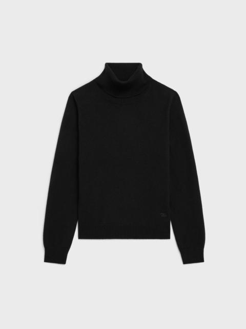 CELINE turtleneck sweater in scottish cashmere