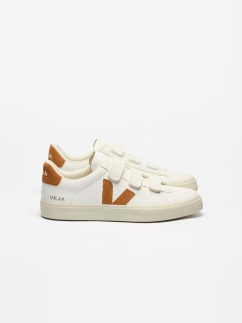 VEJA RECIFE LEATHER WHITE UMBER