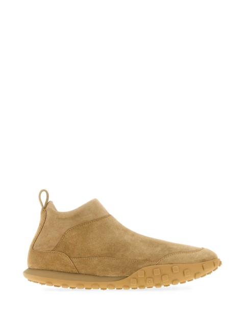 Jil Sander Jil Sander Men Camel Suede Moon Slip Ons