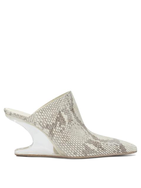 Rick Owens Rick Owens Cantilever 8mm Mules Beige Women