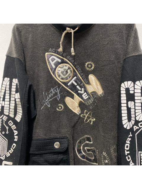 Other Designers Vintage Infinity Fleece Sweatshirt