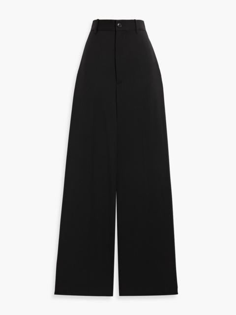 NILI LOTAN Johan wool-blend twill wide-leg pants