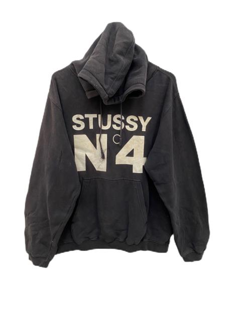 Stüssy STUSSY NO. 4 HOODIES THRASHED SUN DEFECT RARE