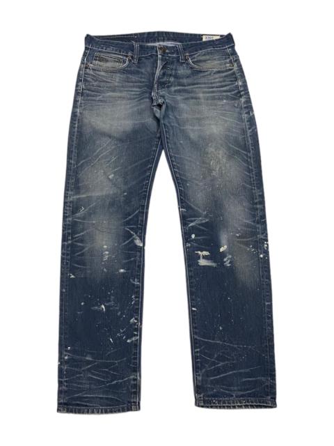 Other Designers Archival Clothing - G-STAR RAW DISTRESSED PAINTED 3301 UNDERCOVER STYLE JEANS