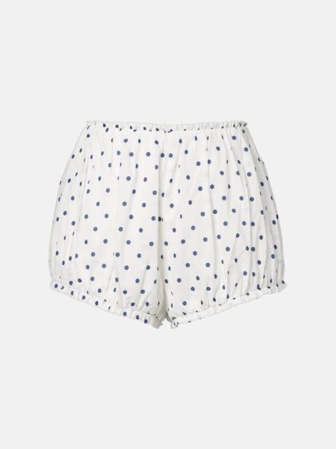 POSSE Edie polka-dot shorts