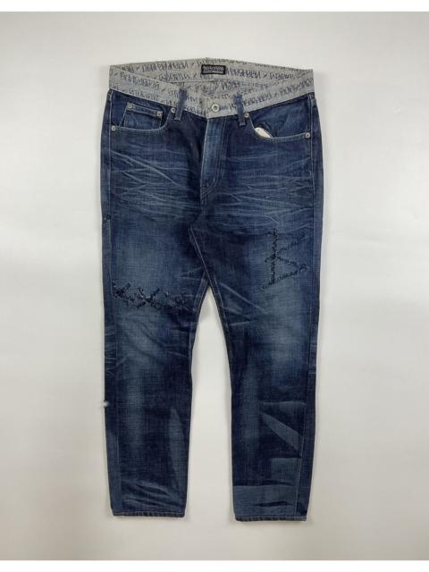 Other Designers Neighborhood × Stussy - Stussy x Neighborhood “Boneyards” Savage Level 3 Denim