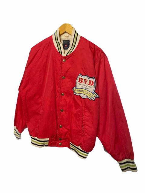 Other Designers Vintage - VINTAGE BVD VARSITY JACKET