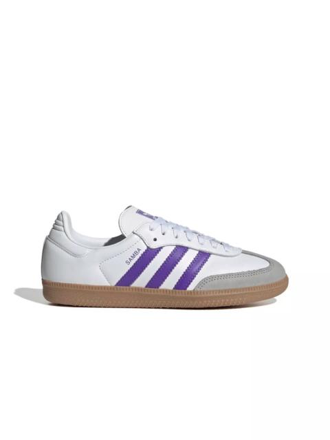 adidas Originals Samba OG "Ftwr White/Purple Rush/Grey One" Women's Shoe