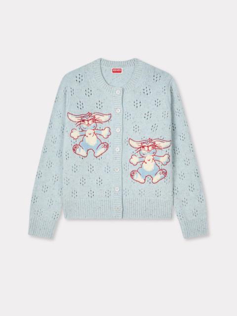 KENZO 'KENZO Winter Holidays' embroidered cardigan in wool