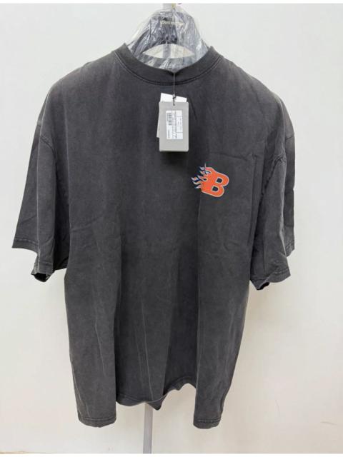 BALENCIAGA Balenciaga flame logo short sleeve T-Shirt