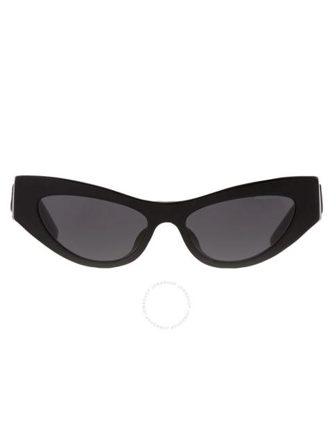 Dolce & Gabbana Dolce and Gabbana Dark Grey Cat Eye Ladies Sunglasses DG4450F 501/87 52