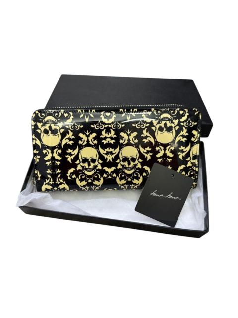 Yohji Yamamoto 🇯🇵 KAWA-KAWA JAPAN BY YOHJI YAMAMOTO SKULL PRINT WALLET PURSE