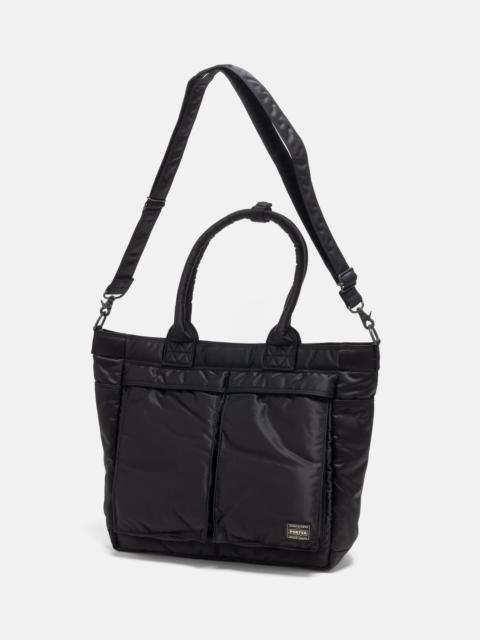 PORTER TANKER Tote Bag (L) Black