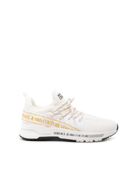 VERSACE JEANS COUTURE Dynamic logo-strap sneakers