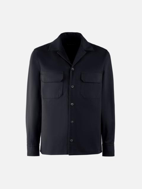 HOGAN Overshirt in gabardine